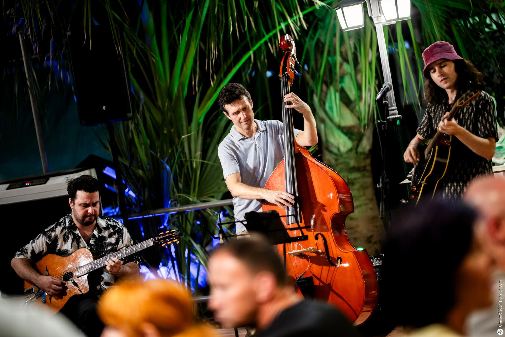 Lucky Swing Jazz Band performing live on stage