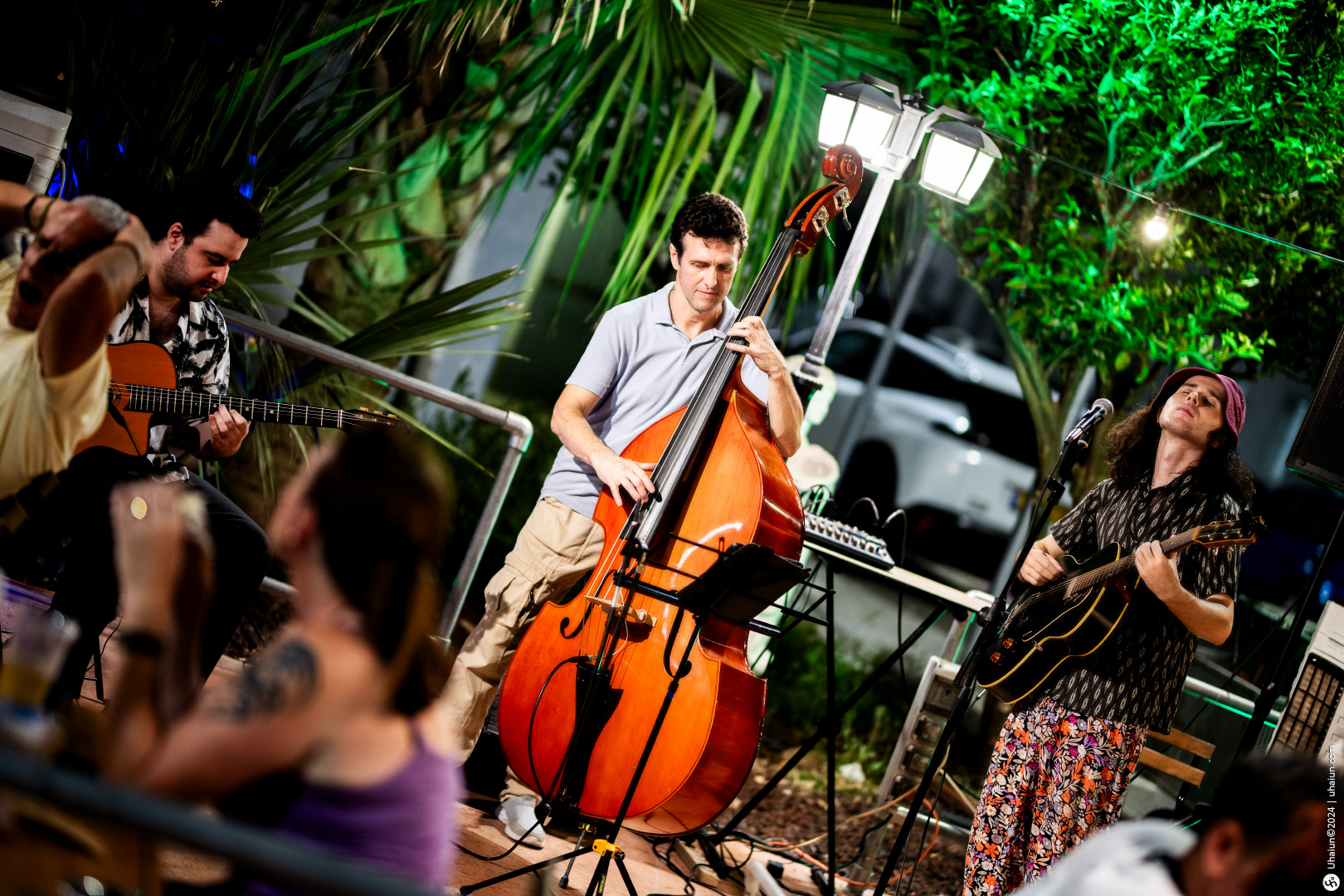 Lucky Swing Jazz Band performing live on stage